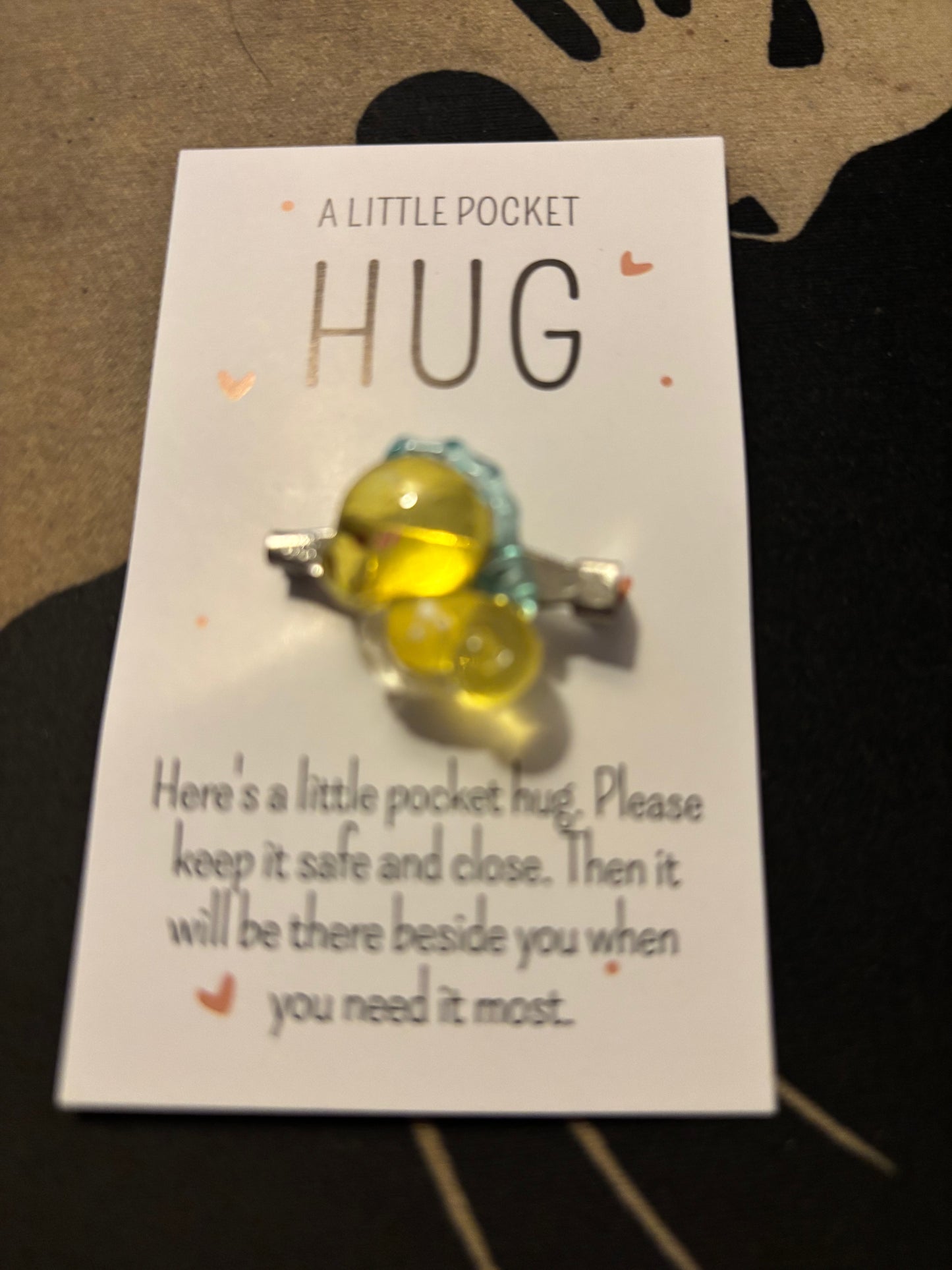 Dragon 2 hug pin