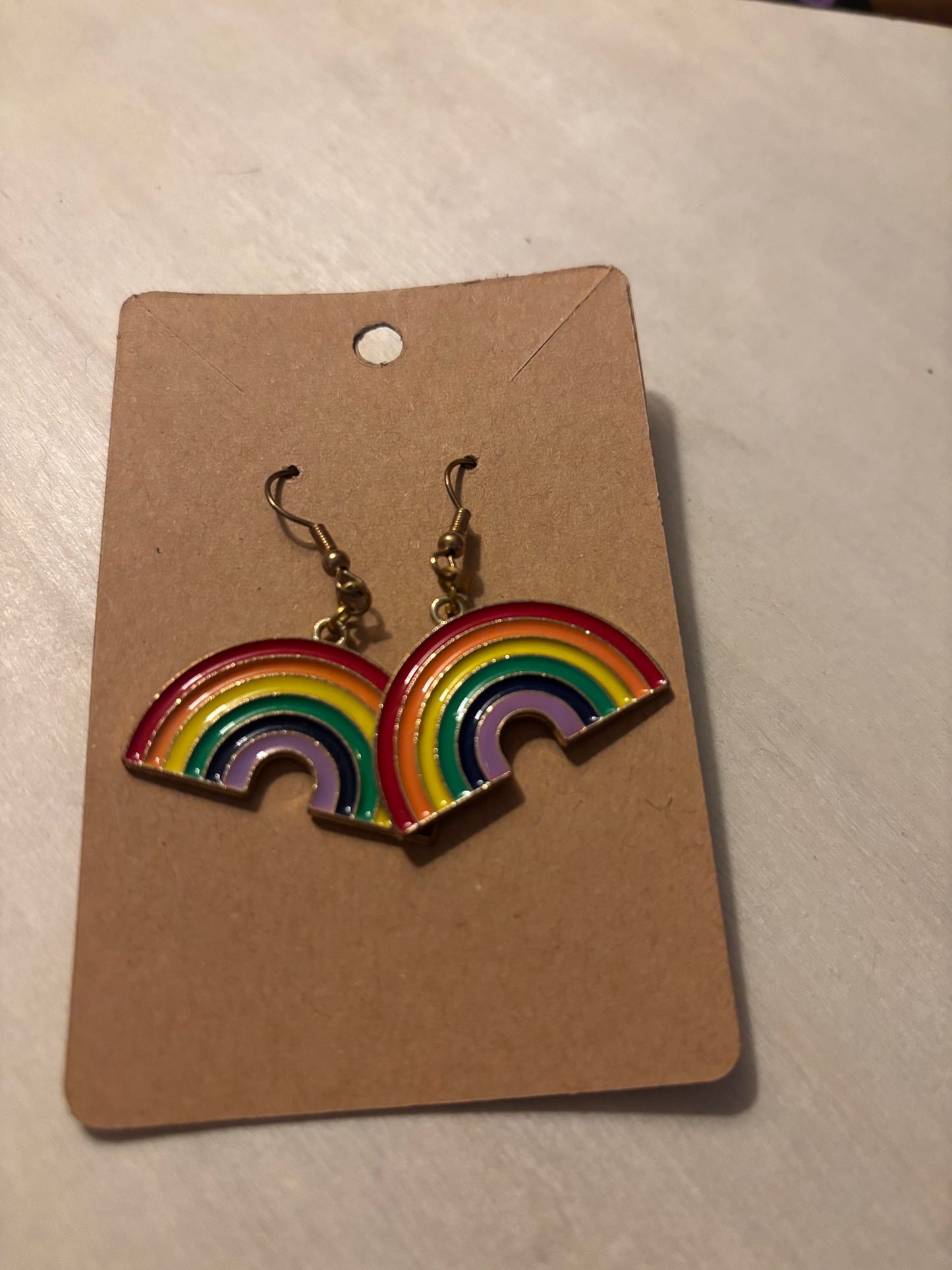 Rainbow earrings
