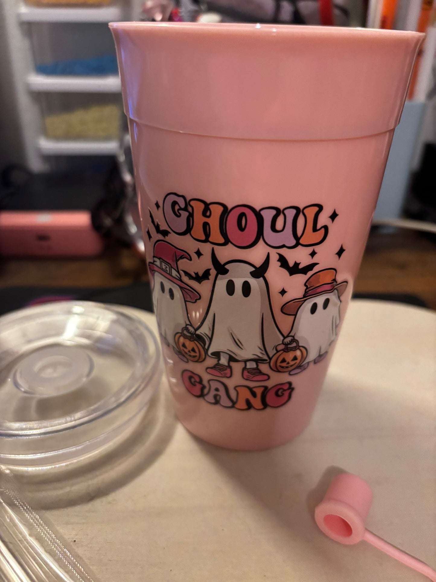 Ghoul cup pink