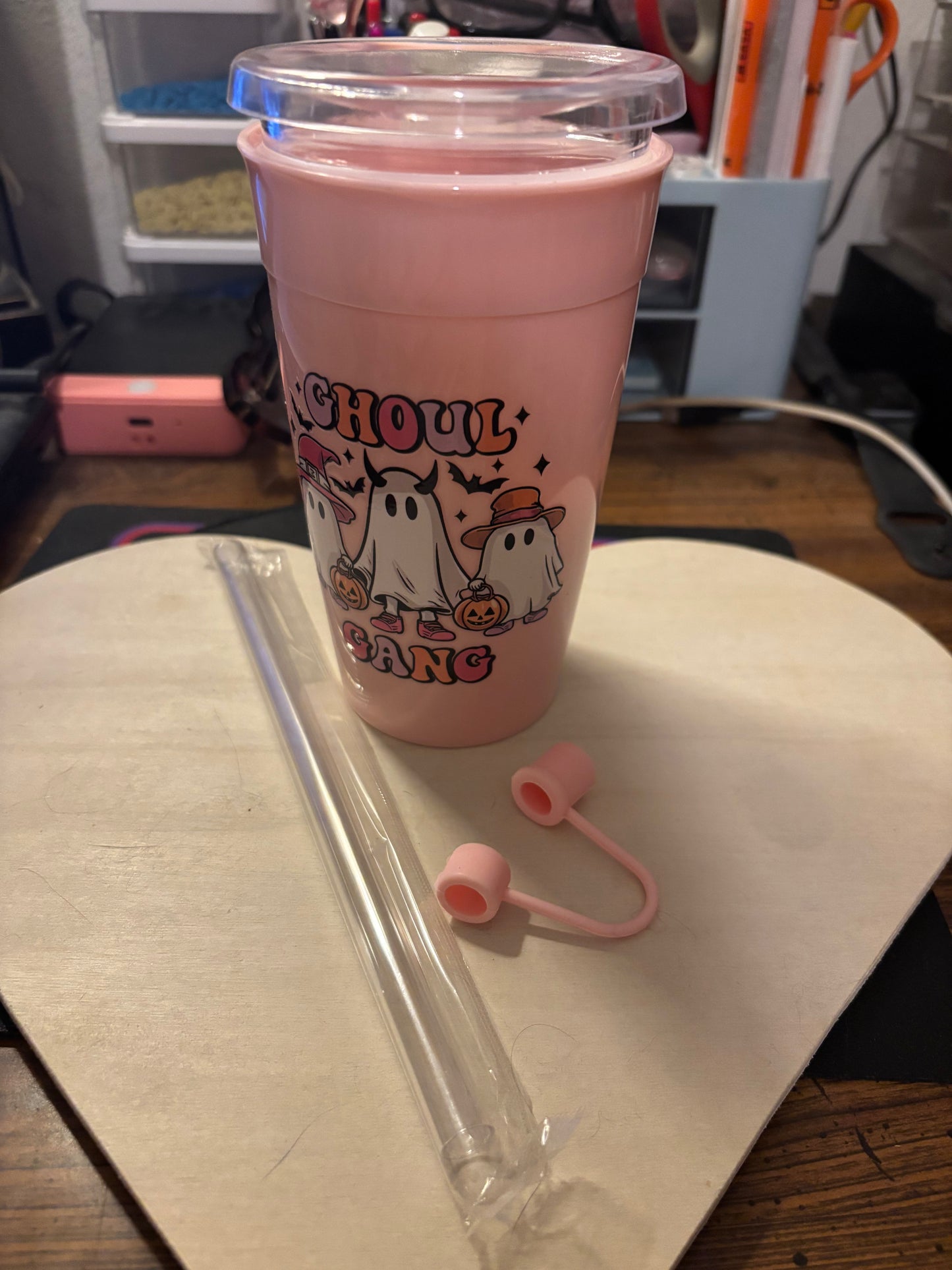 Ghoul cup pink