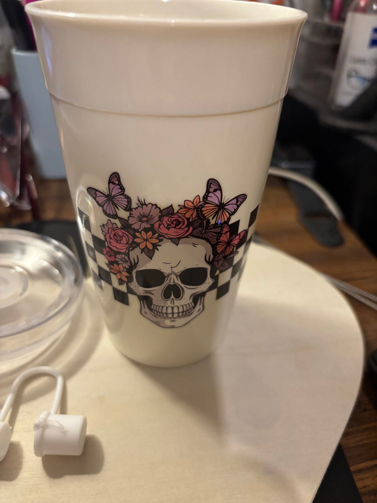 Skull cup