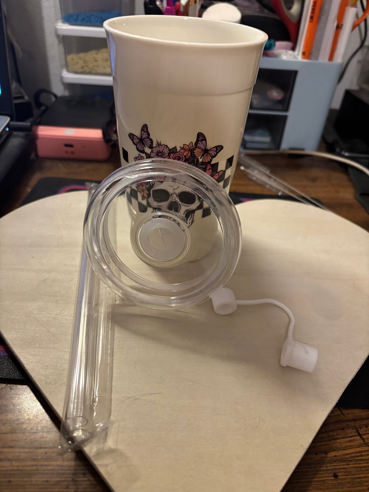 Skull cup