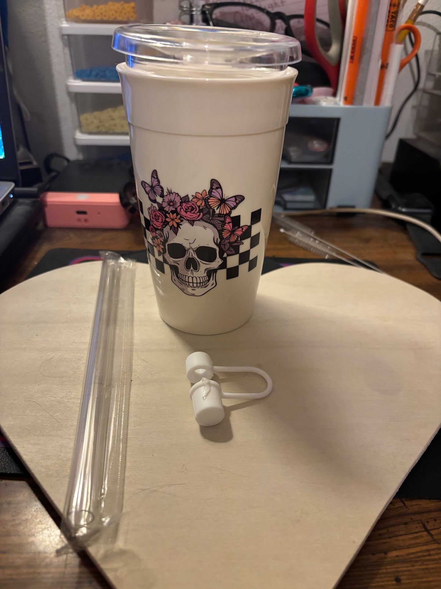 Skull cup