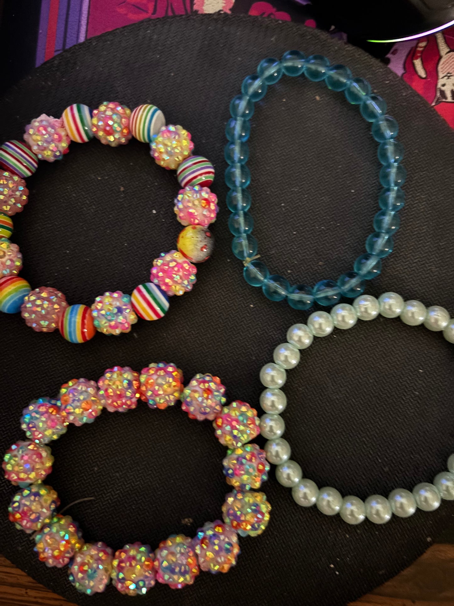 Color bracelet 4 pack