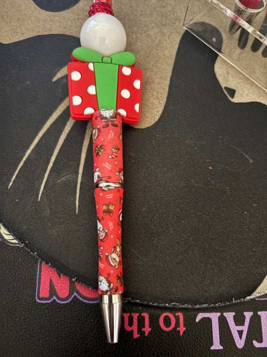 White gift pen