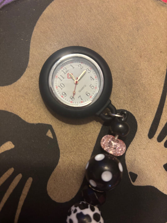 Cow clock watch