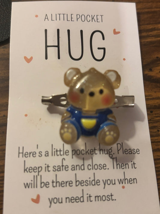 Bear hugs pin