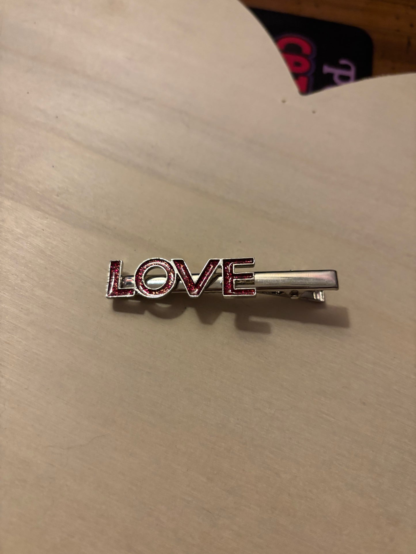 Love hair clip