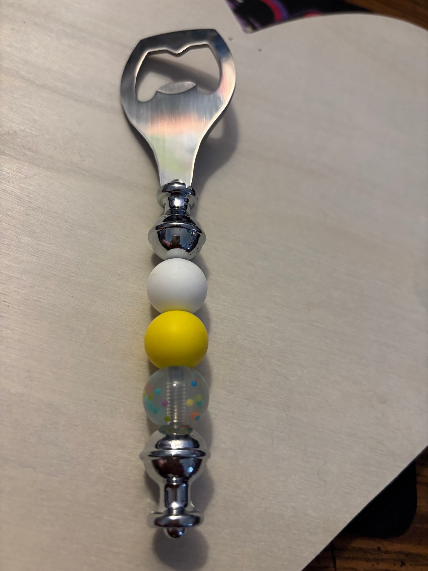 Bottle opener beaded a