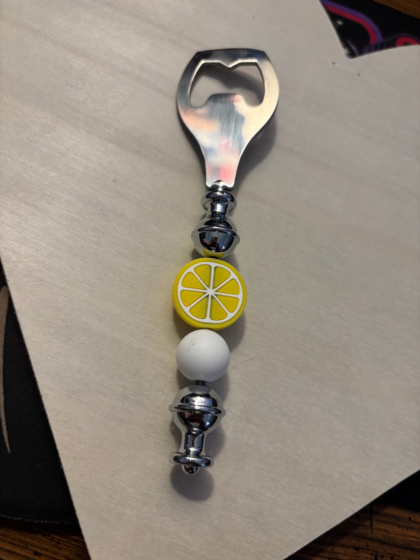 Bottle opener beaded a