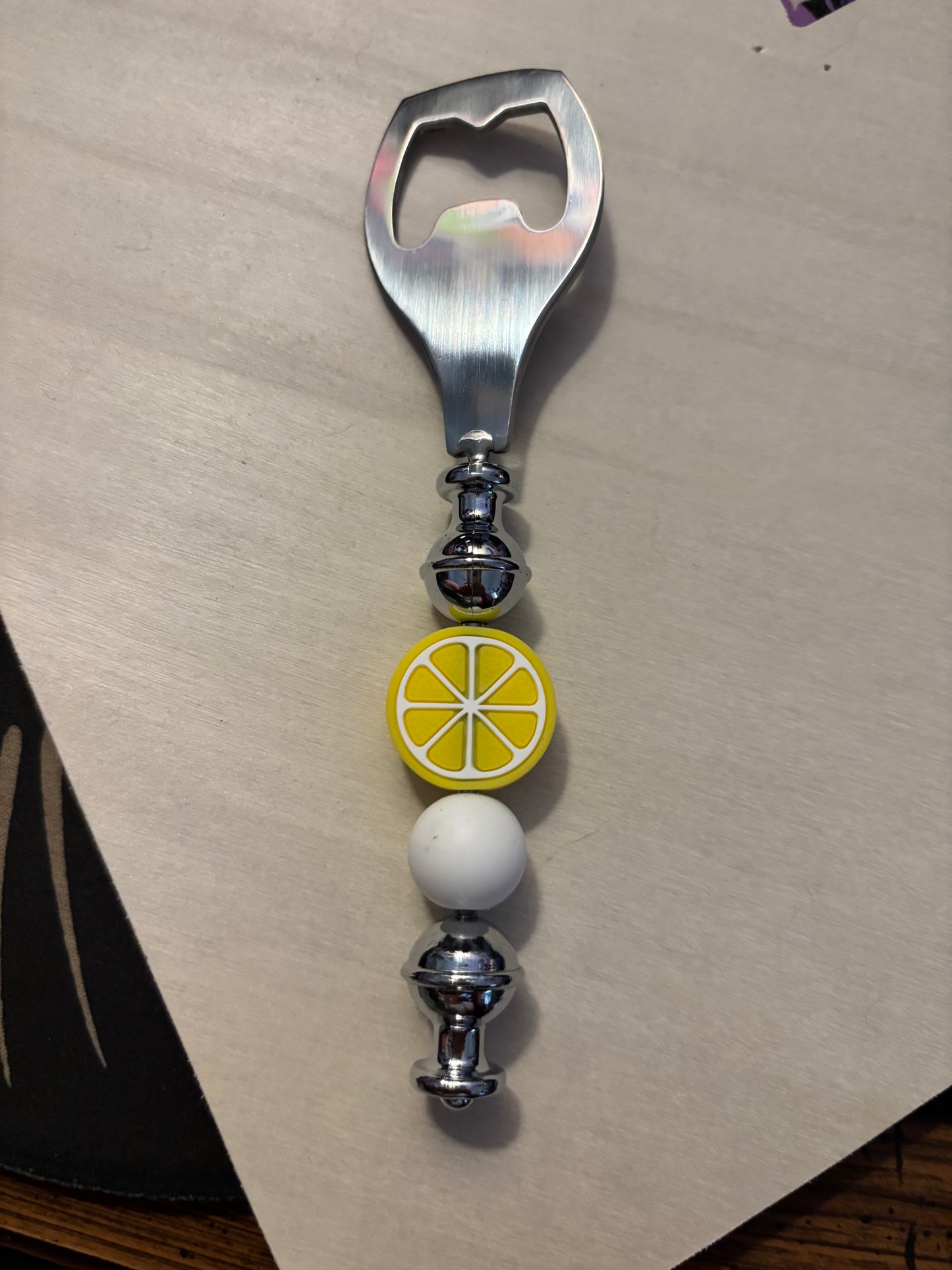 Bottle opener beaded a